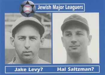 2006 Jewish Major Leaguers Second Edition #52 Jake Levy / Hal Saltzman Front