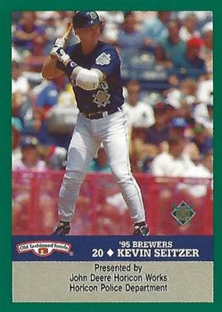 1995 Milwaukee Brewers Police - John Deere Horicon Works, Horicon Police Department #NNO Kevin Seitzer Front