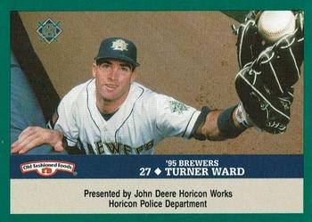 1995 Milwaukee Brewers Police - John Deere Horicon Works, Horicon Police Department #NNO Turner Ward Front
