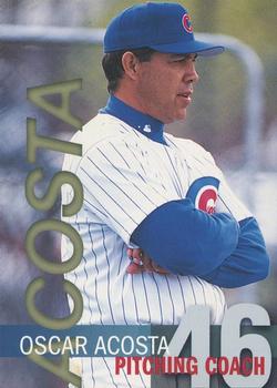 2000 Chicago Cubs Quarterly Magazine #NNO Oscar Acosta Front