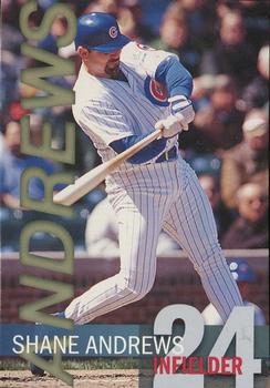 2000 Chicago Cubs Quarterly Magazine #NNO Shane Andrews Front