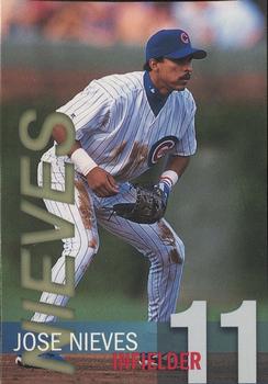 2000 Chicago Cubs Quarterly Magazine #NNO Jose Nieves Front