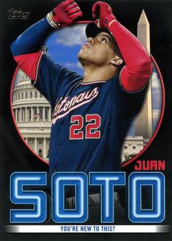 2021 Topps - Juan Soto Highlights Black #JSH-19 Juan Soto Front