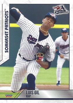2021 Choice Somerset Patriots #10 Luis Gil Front