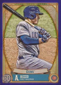 2021 Topps Gypsy Queen - Indigo #41 Anthony Rizzo Front