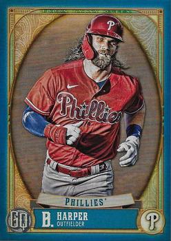 2021 Topps Gypsy Queen - Blue #215 Bryce Harper Front