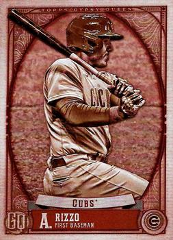 2021 Topps Gypsy Queen - Sepia #41 Anthony Rizzo Front