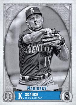 2021 Topps Gypsy Queen - Black & White #81 Kyle Seager Front