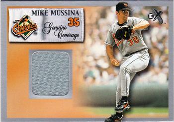 2000 Fleer E-X - Genuine Coverage Aftermarket #NNO Mike Mussina Front