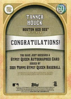2021 Topps Gypsy Queen - Autographs #GQA-THO Tanner Houck Back