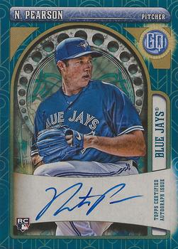 2021 Topps Gypsy Queen - Autographs Blue #GQA-NP Nate Pearson Front
