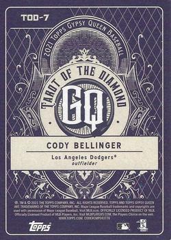 2021 Topps Gypsy Queen - Tarot of the Diamond #TOD-7 Cody Bellinger Back