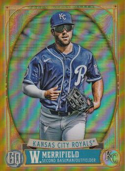 2021 Topps Gypsy Queen - Chrome Box Topper Gold #272 Whit Merrifield Front