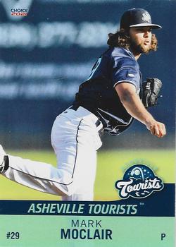 2021 Choice Asheville Tourists #20 Mark Moclair Front