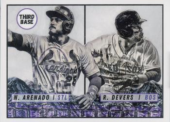 2021-22 Topps Project70 - All-Stars #ASG9 Nolan Arenado / Rafael Devers Front
