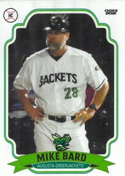 2021 Choice Augusta GreenJackets #28 Mike Bard Front