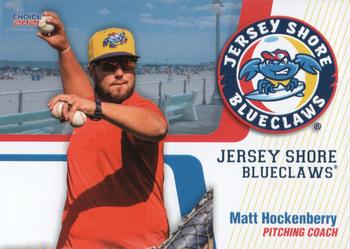 2021 Choice Jersey Shore BlueClaws #32 Matt Hockenberry Front