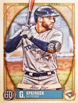2021 Topps Gypsy Queen - Team Script Font Swap #290 George Springer Front