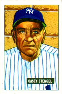 1986 Card Collectors 1951 Bowman (Reprint) - Promos #NNO Casey Stengel Front