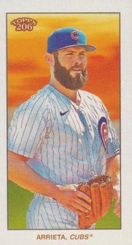 2021 Topps 206 - Drum (Wave 4 Exclusive) #NNO Jake Arrieta Front