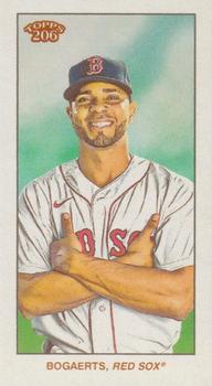 2021 Topps 206 - Drum (Wave 4 Exclusive) #NNO Xander Bogaerts Front