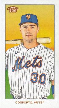 2021 Topps 206 - Drum (Wave 4 Exclusive) #NNO Michael Conforto Front