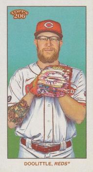 2021 Topps 206 - Drum (Wave 4 Exclusive) #NNO Sean Doolittle Front