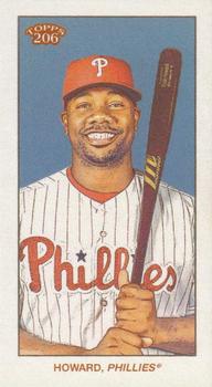 2021 Topps 206 - Drum (Wave 4 Exclusive) #NNO Ryan Howard Front