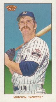 2021 Topps 206 - Drum (Wave 4 Exclusive) #NNO Thurman Munson Front