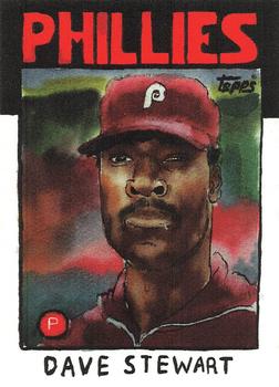 2021 Topps x Spotlight 70 by Andy Friedman #18 Dave Stewart Front