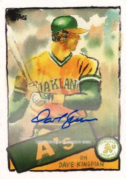2021 Topps x Spotlight 70 by Andy Friedman - Autographs #15-A Dave Kingman Front