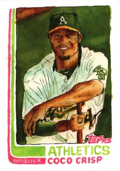 2021 Topps x Spotlight 70 by Andy Friedman - Glossy Stock #11 Coco Crisp Front