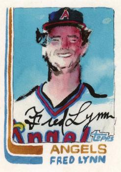 2021 Topps x Spotlight 70 by Andy Friedman - Glossy Stock #22 Fred Lynn Front