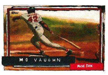 2021 Topps x Spotlight 70 by Andy Friedman - Red Back #51 Mo Vaughn Front