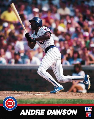 1989 T&M Sports Action Photos #NNO Andre Dawson Front