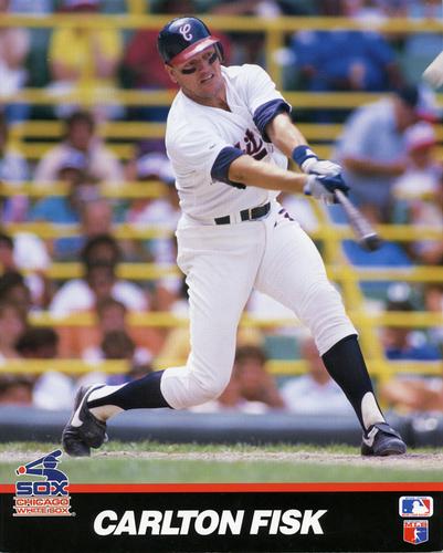 1989 T&M Sports Action Photos #NNO Carlton Fisk Front