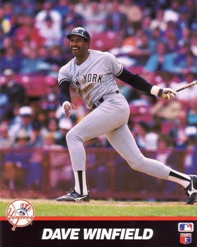 1989 T&M Sports Action Photos #NNO Dave Winfield Front
