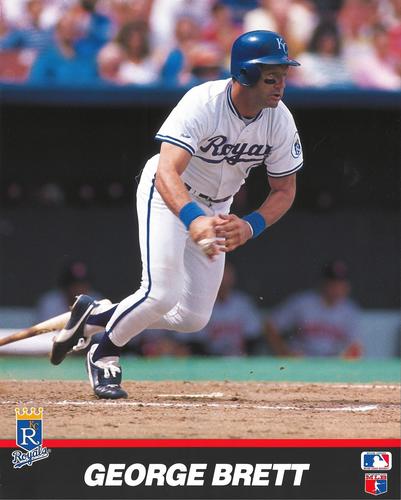 1989 T&M Sports Action Photos #NNO George Brett Front