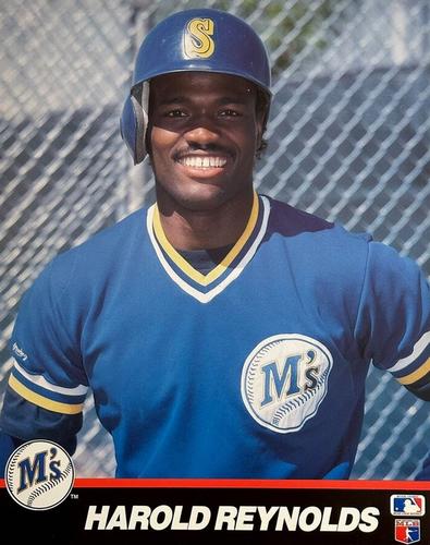 1989 T&M Sports Action Photos #NNO Harold Reynolds Front