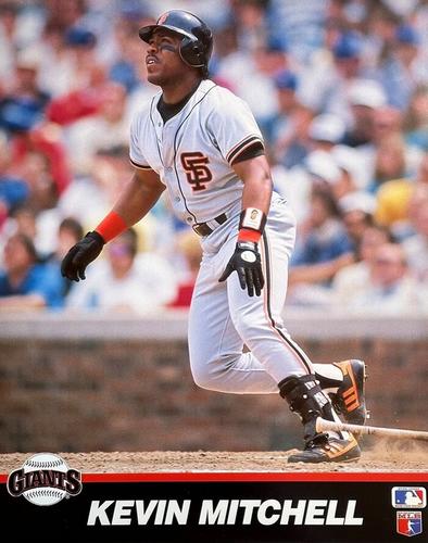 1989 T&M Sports Action Photos #NNO Kevin Mitchell Front