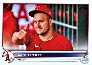 2022 Topps #27 Mike Trout Front