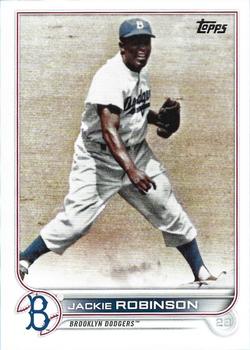 2022 Topps #42 Jackie Robinson Front