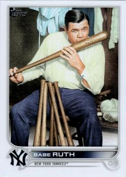 2022 Topps #49 Babe Ruth Front