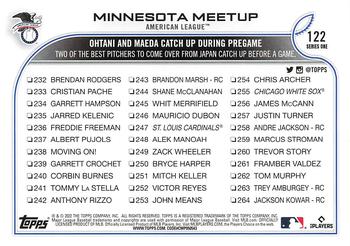 2022 Topps #122 Minnesota Meetup Back