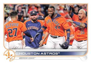 2022 Topps #136 Houston Astros Front