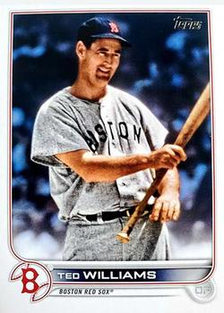 2022 Topps #174 Ted Williams Front