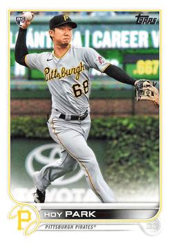 2022 Topps #184 Hoy Park Front