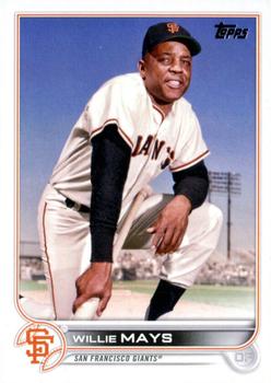 2022 Topps #246 Willie Mays Front