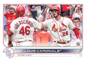 2022 Topps #247 St. Louis Cardinals Front