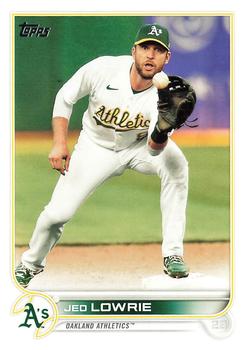 2022 Topps #343 Jed Lowrie Front